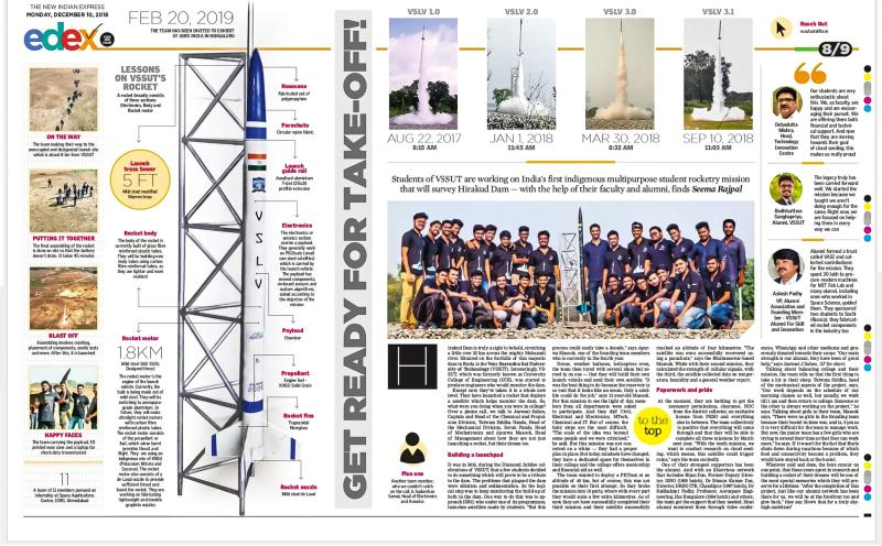 Indian Express rocketry feature